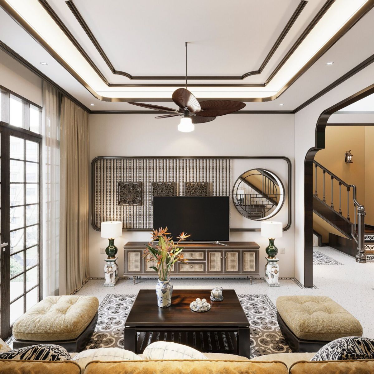 Phong Cách Nội Thất Indochine Là Gì?