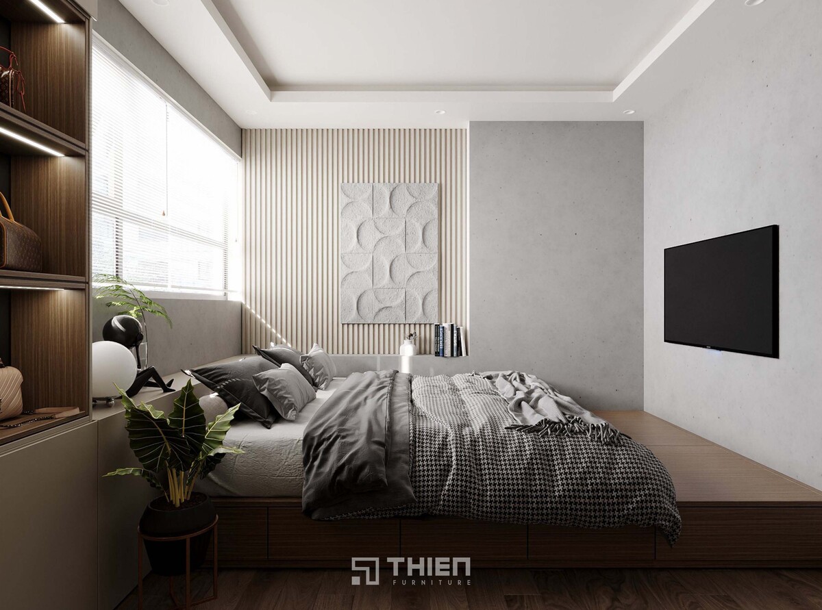 có nên dùng tẩm nhỏa đẹp tường phòng ngủ