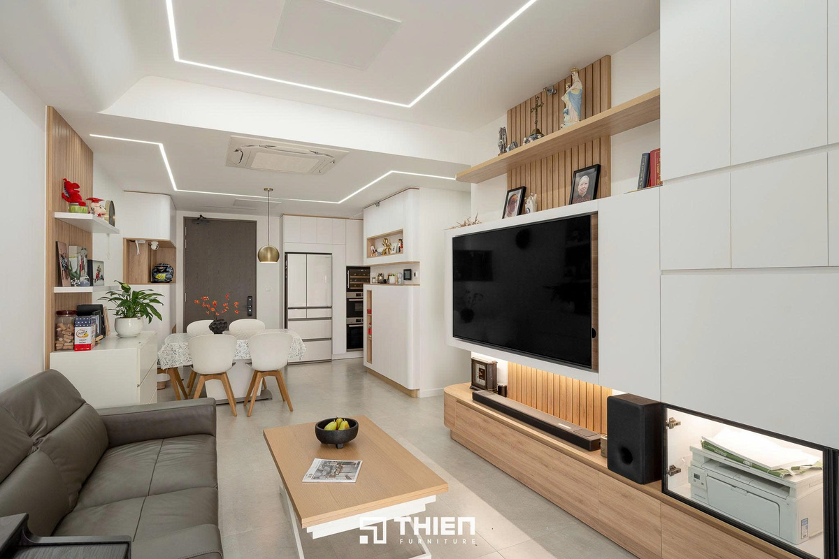 kệ tivi liền tủ rượu / tủ trang trí