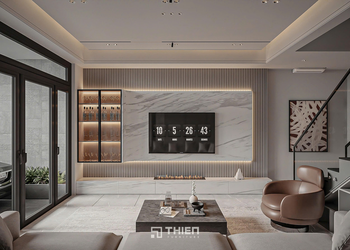 kệ tivi phong cách hiện đại