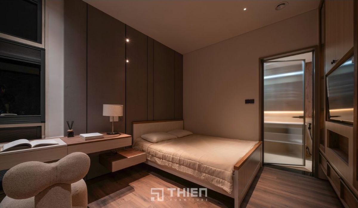 chọn giường ngủ cho phòng 8m2 
