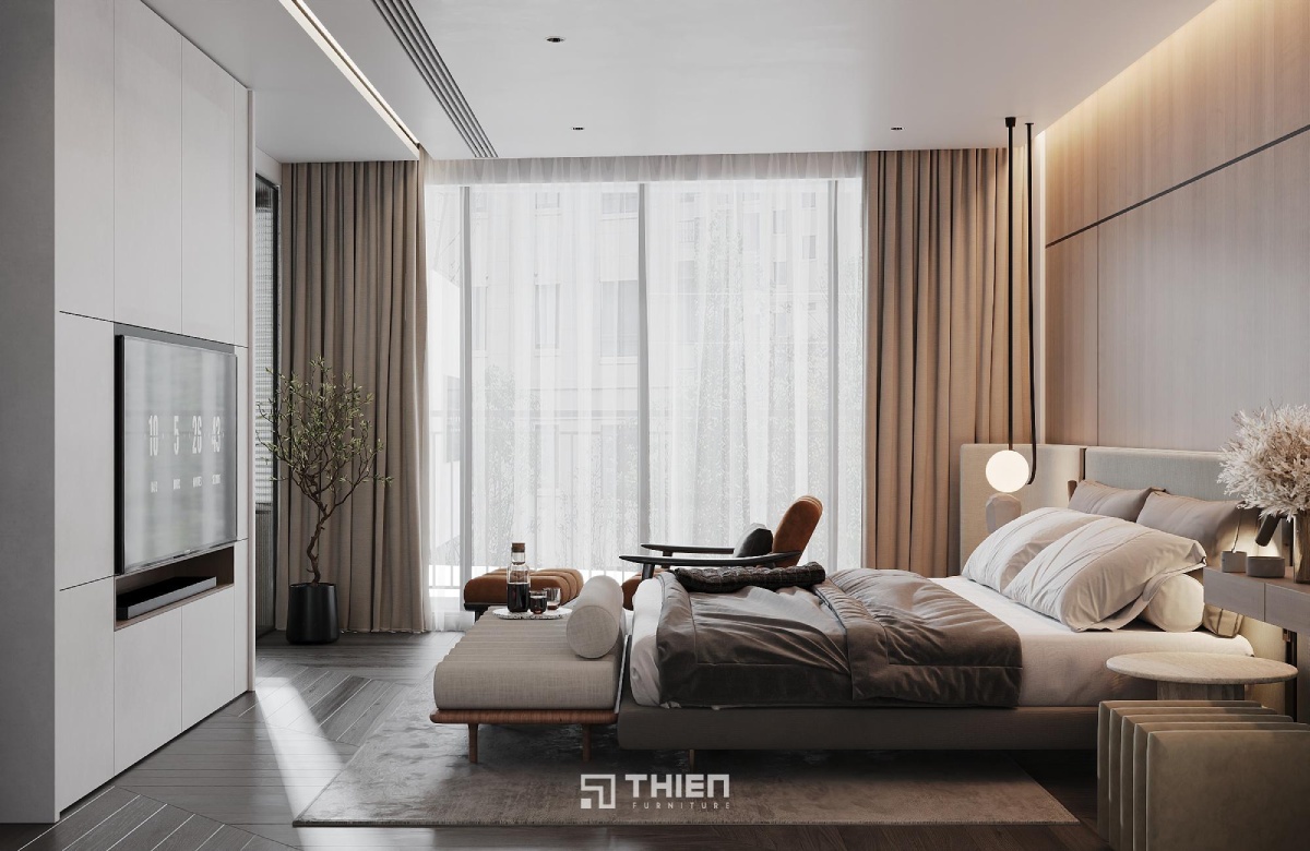 Kích thước thảm sàn cần to hơn giường ngủ