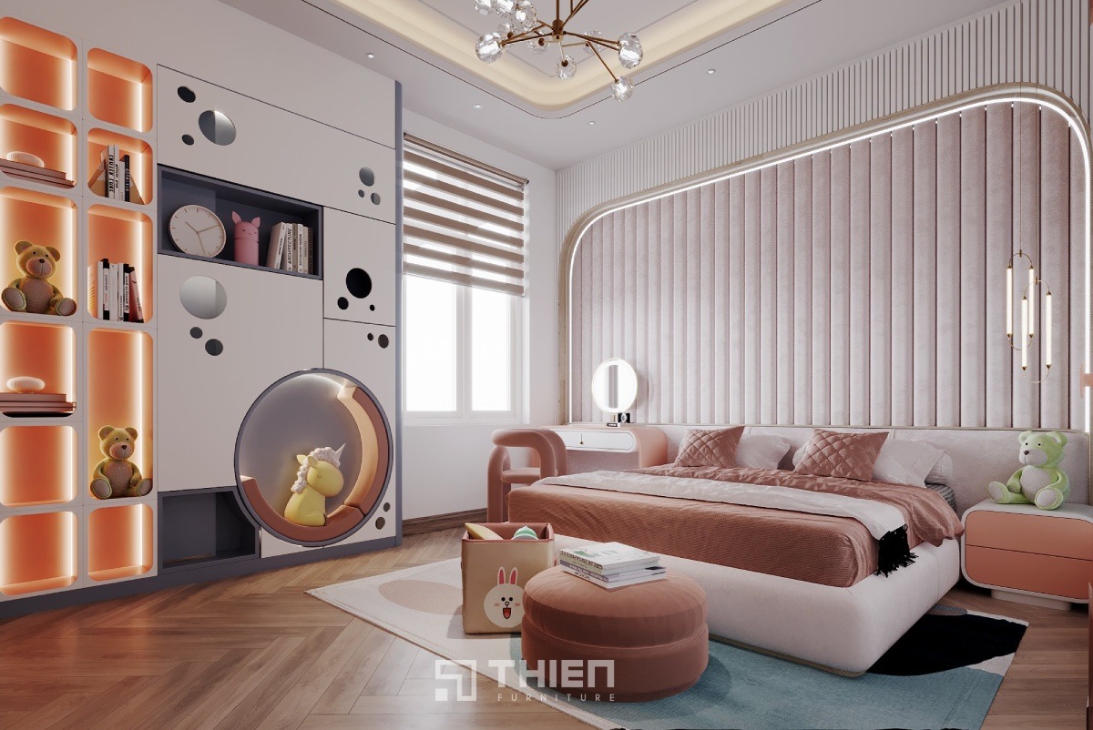 Diện tích phòng ngủ trẻ em tiêu chuẩn