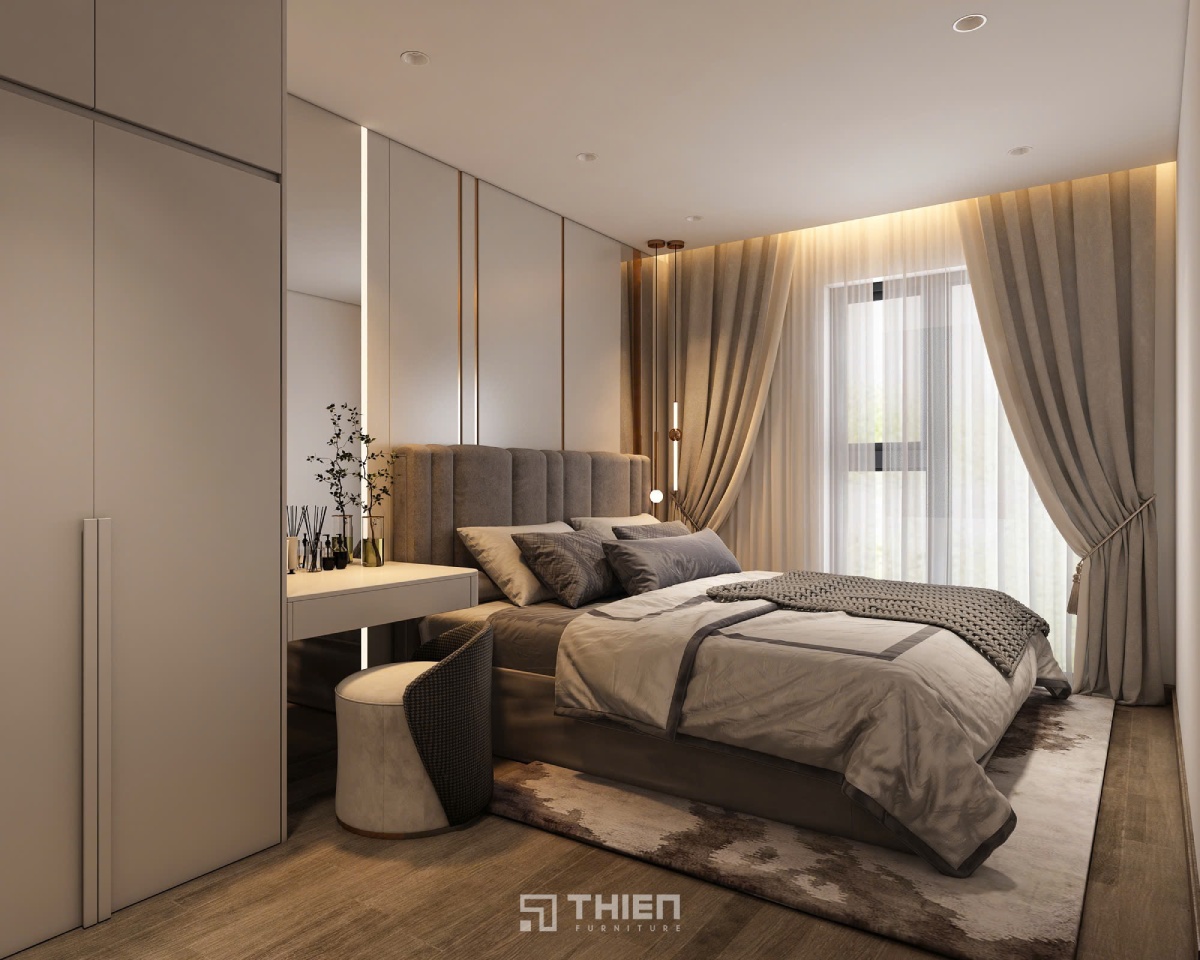Diện tích phòng ngủ cần đảm bảo tỷ lệ và phong thủy