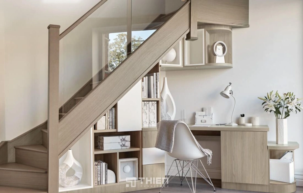 thiết kế gầm cầu thang đẹp