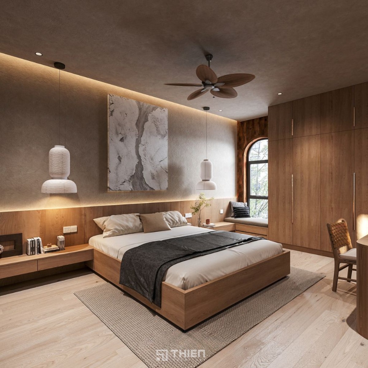 Kích thước giường King Size 1m8 