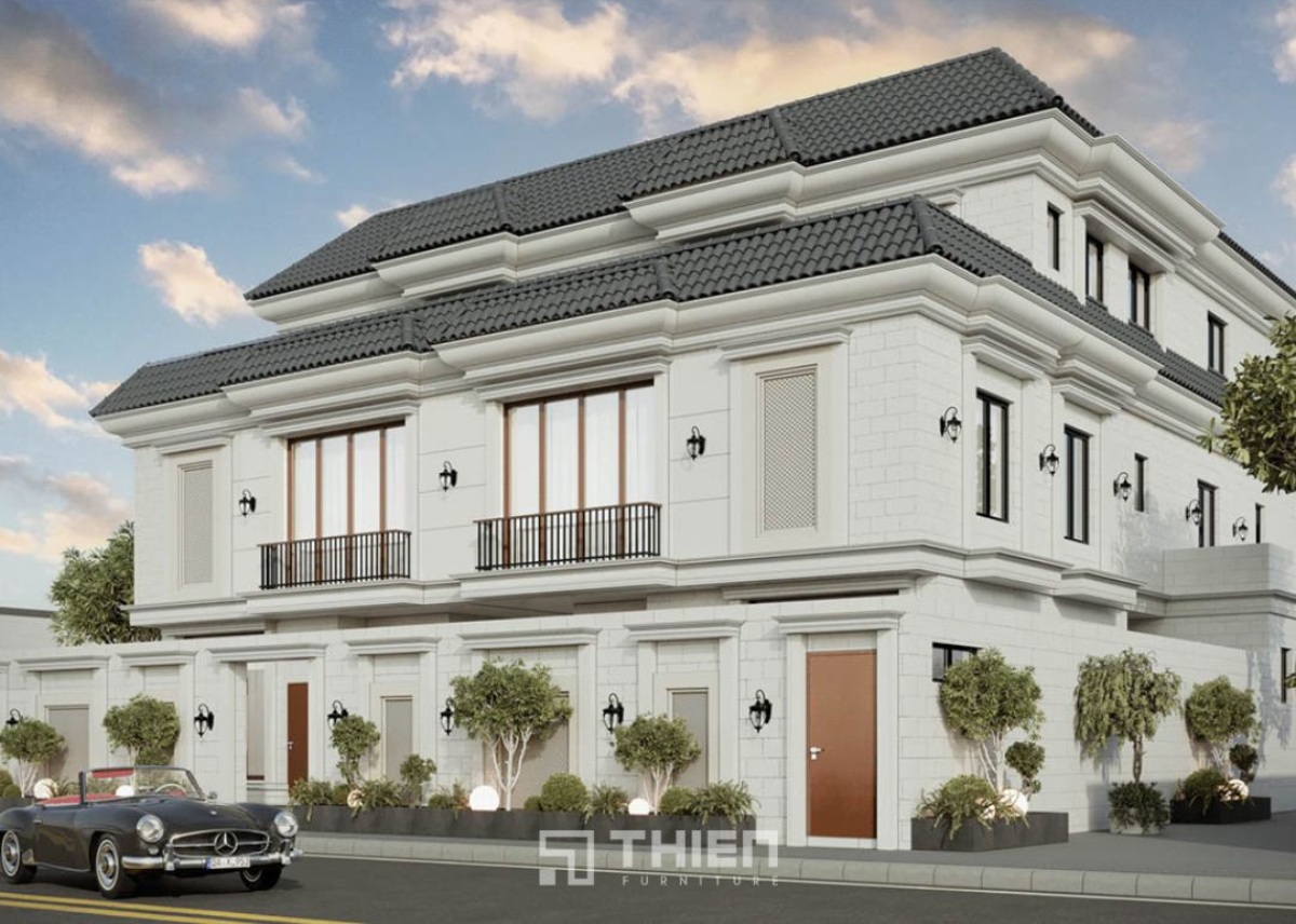 nhà mái thái tân cổ điển