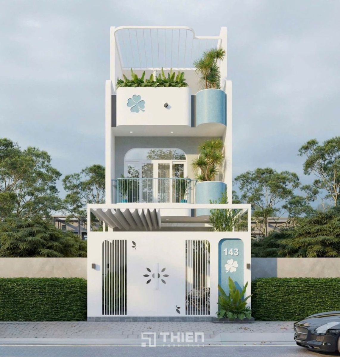 kích thước cửa chính 2 cánh