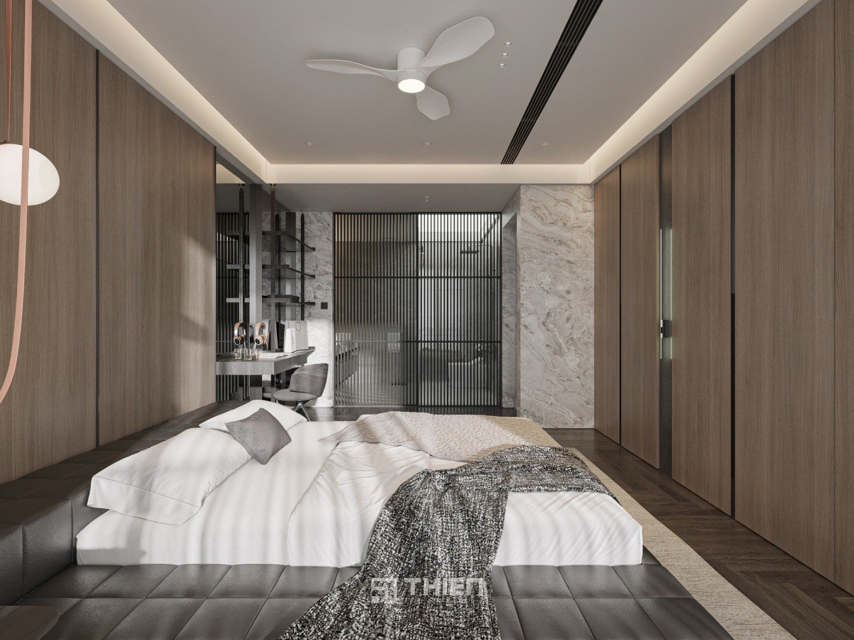 Lưu ý khi thiết kế wc trong phòng ngủ