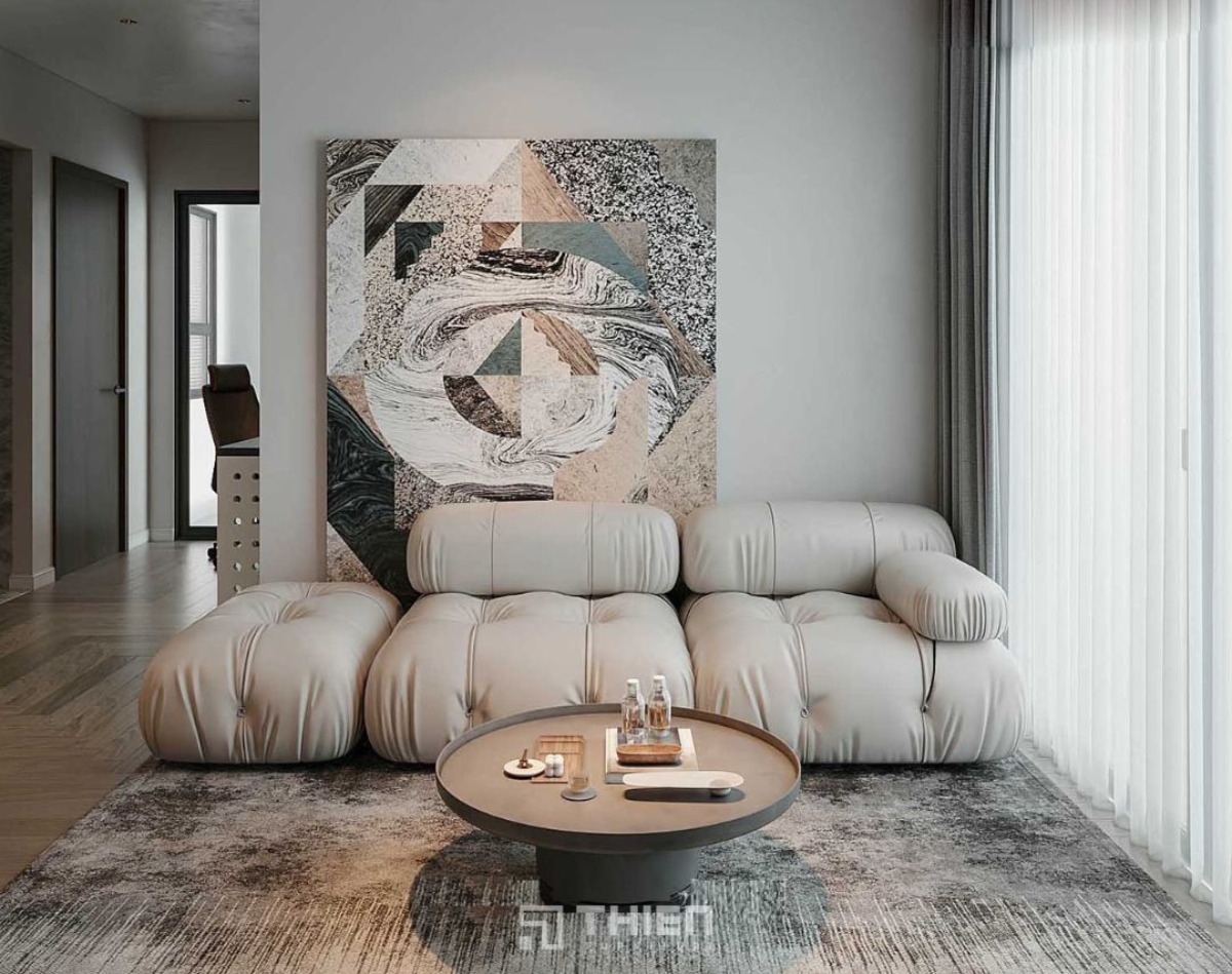 sofa phòng khách Bắc Âu