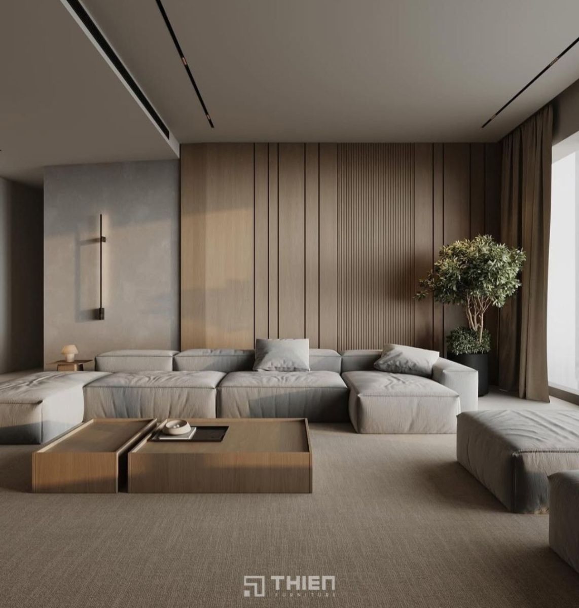 sofa phòng khách chữ L