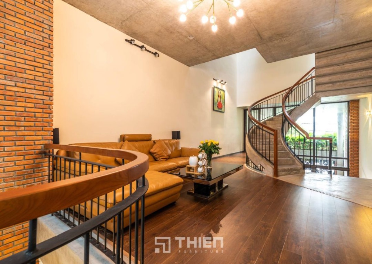 Phòng khách tầng 2 nhà phố
