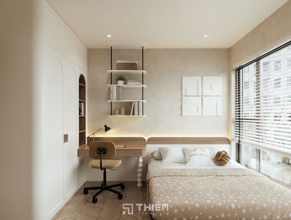 Không gian phòng ngủ 6m2