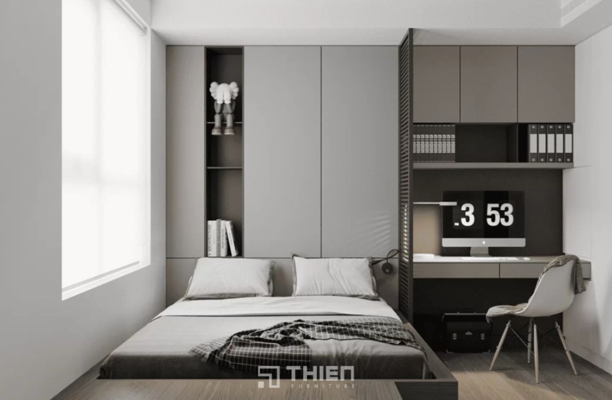 Tận dụng chiều cao phòng ngủ