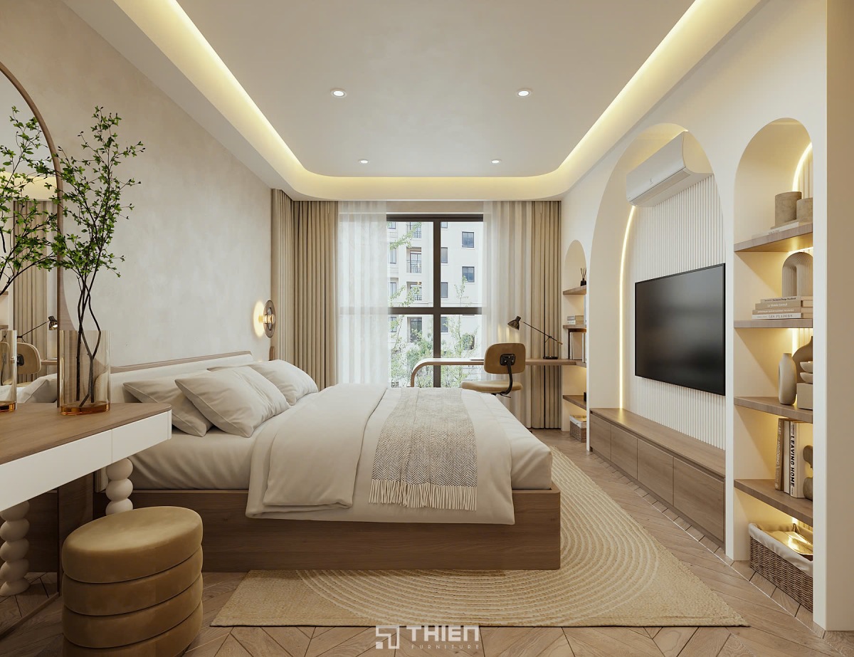 Nên bảo dưỡng phòng ngủ trần thạch cao định kỳ