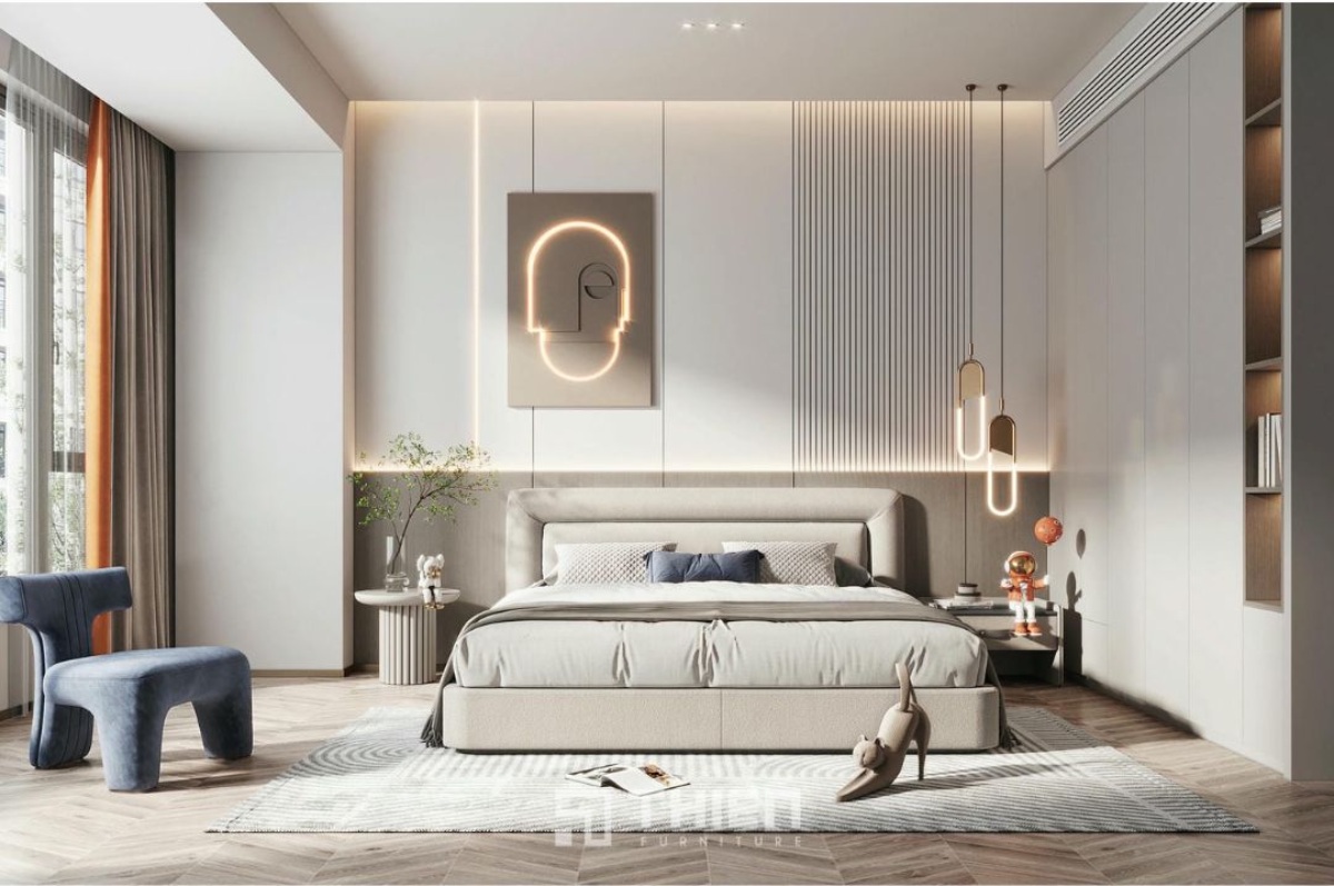 Hóa giải ??i k? phòng ngủ đặt trên bếp