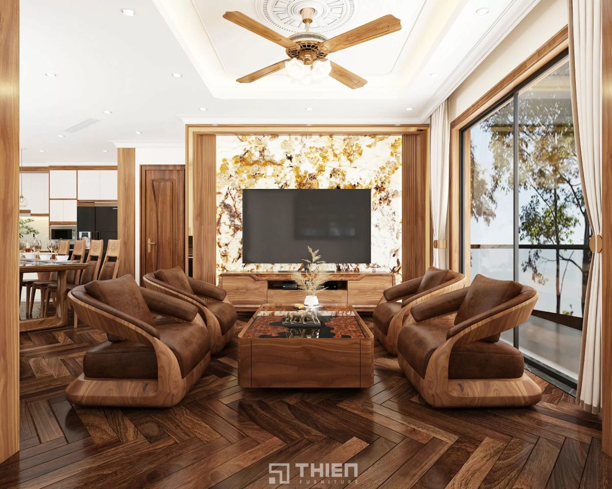 Gỗ Bách Xanh ứng dụng trong thiết kế nội thất 