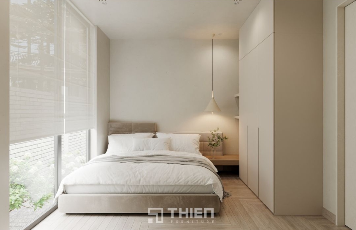 Nội thất tối giản cho nhà phố 5x15