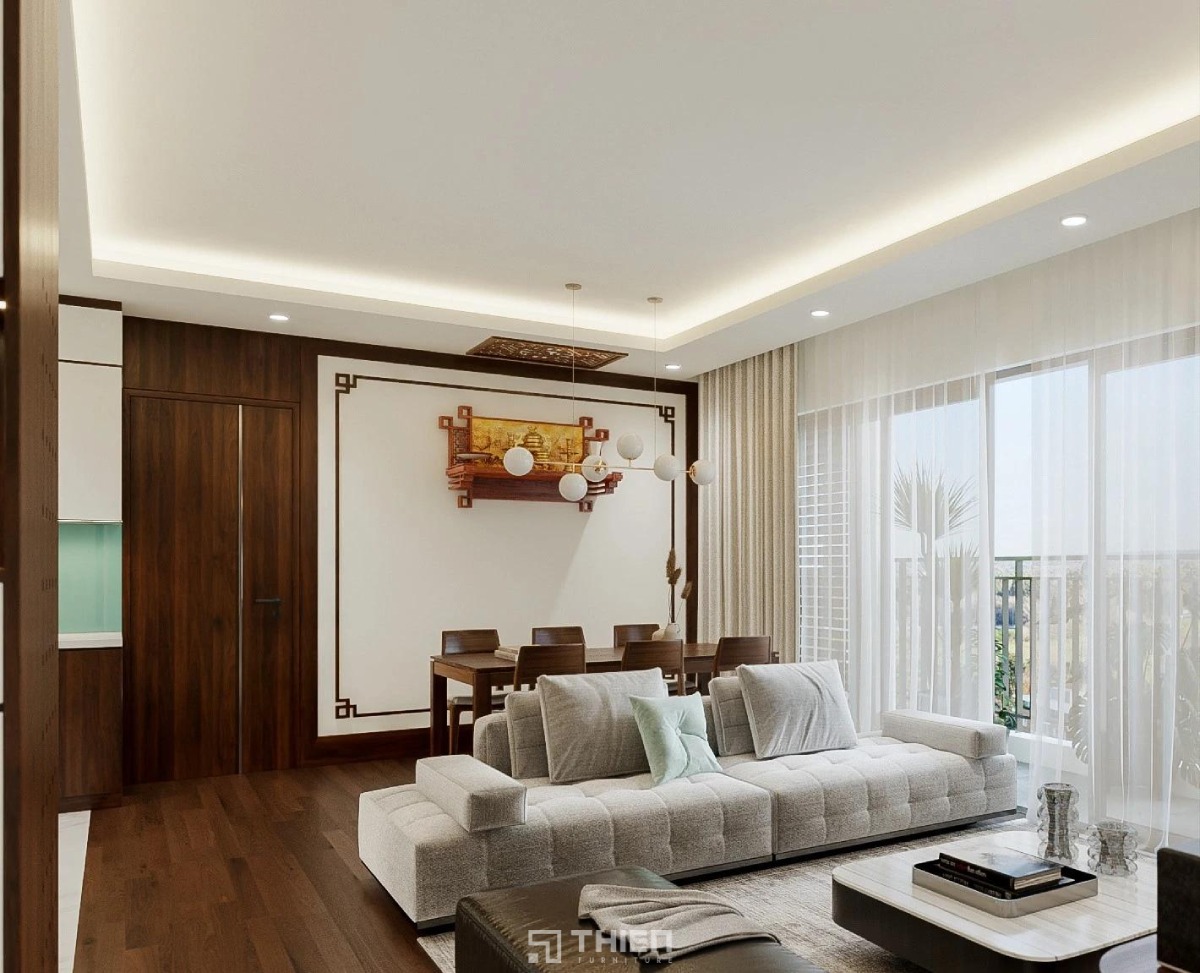 Mẫu bàn thờ treo tiết kiệm diện tích