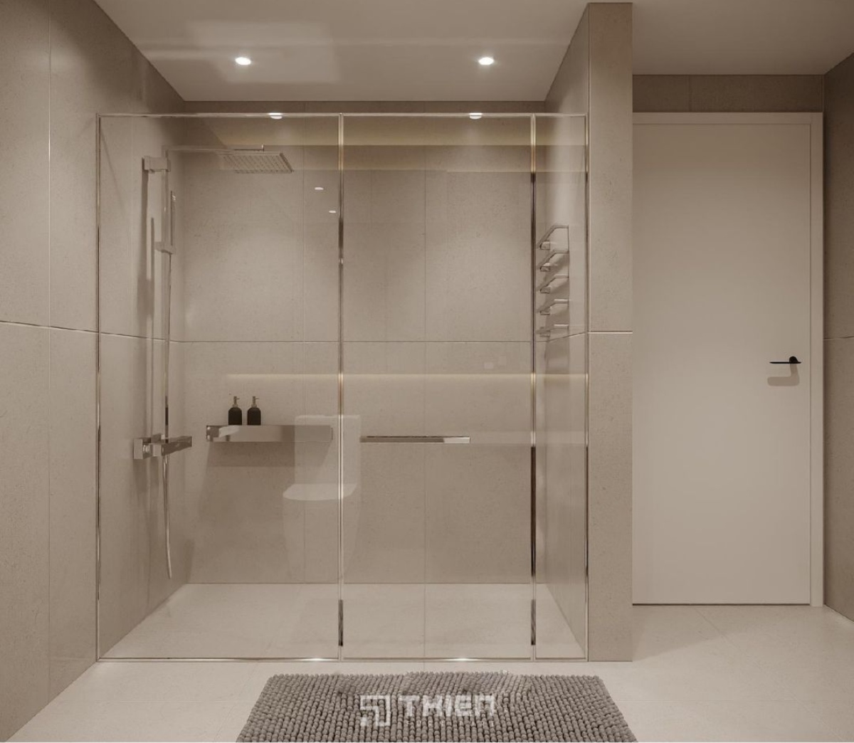 Bố trí nội thất phòng tắm