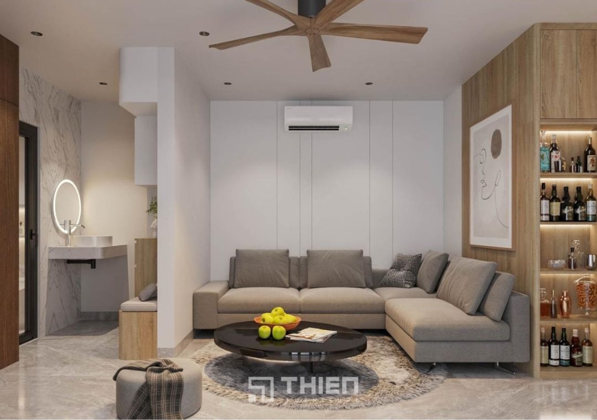 Trang trí phòng ngủ 15m2 hiện đại