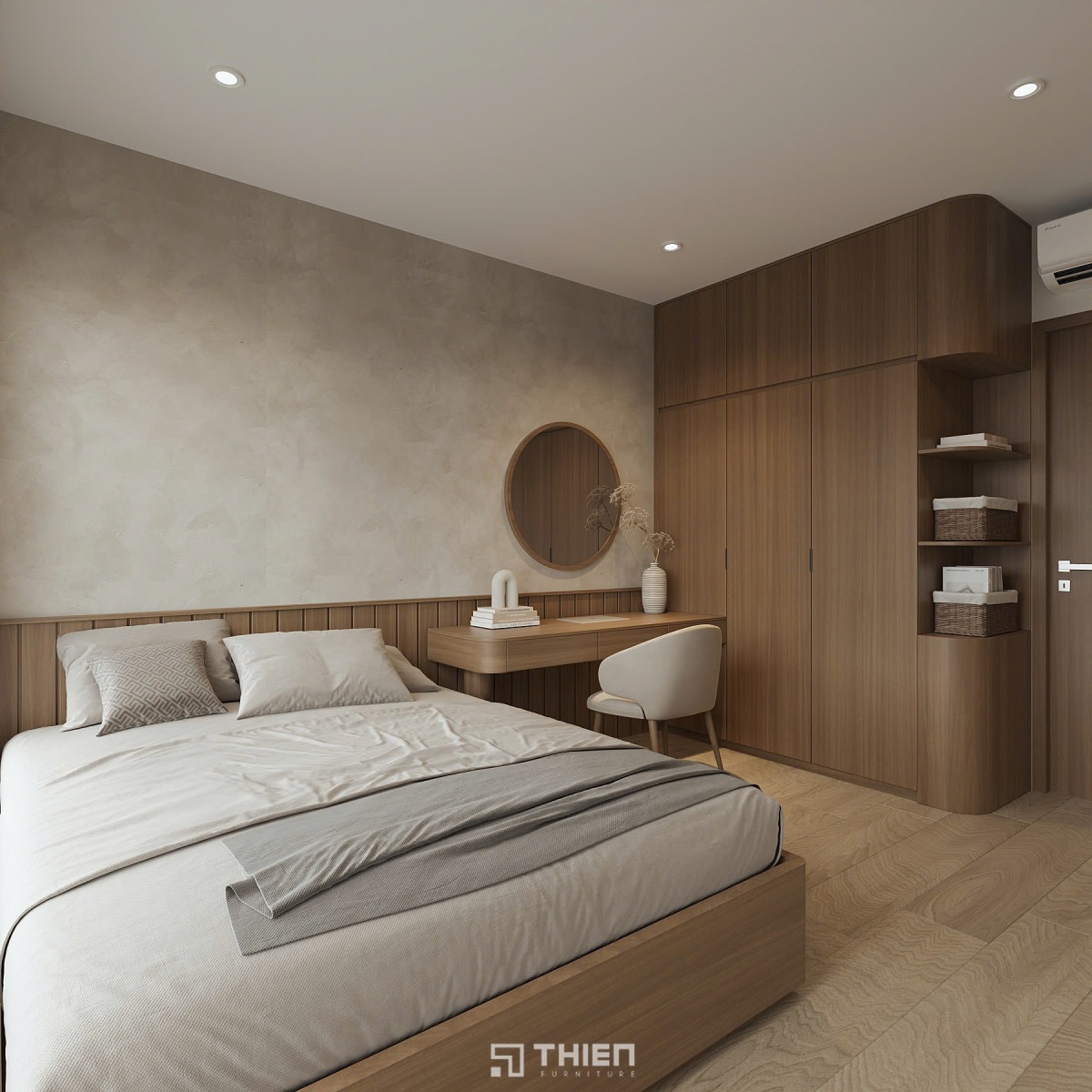 vị trí đặt tủ quần ảo ảnh hưởng đến phong thủy