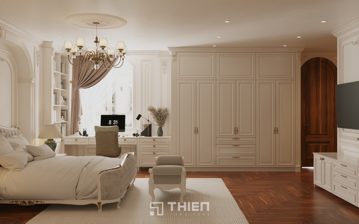 Tủ quần áo trong phòng ngủ cần được bảo dưỡng định kỳ 