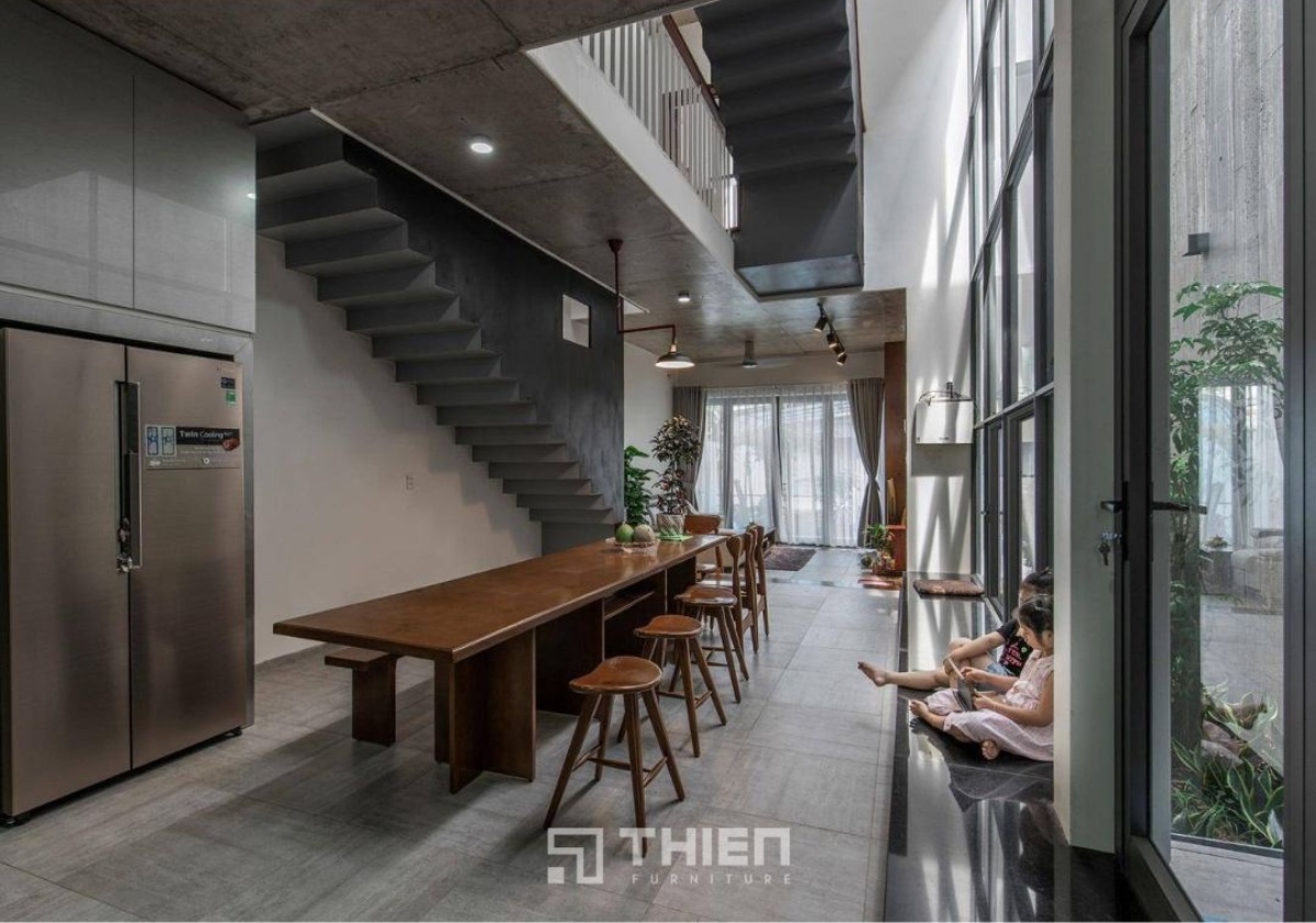 Nhà lệch tầng hiện đại