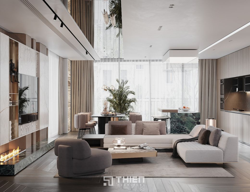 Không Gian Biệt Thự Luxury Lý Tưởng