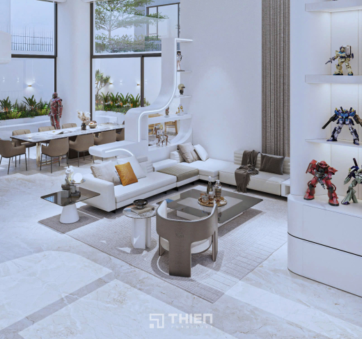 Thiết Kế Biệt Thự Đảo Kim Cương