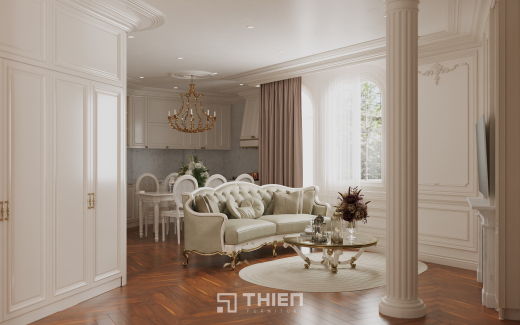 Nhà Phố Tân Cổ Điển Lịch Lãm
