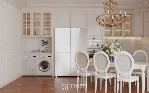 Nhà Phố Tân Cổ Điển Lịch Lãm