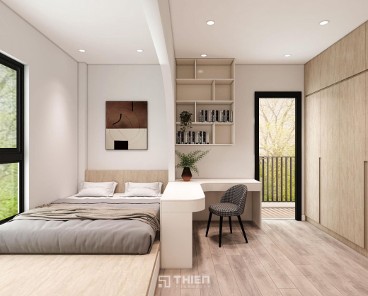 Nhà Phố Hòa Mình Với Thiên Nhiên