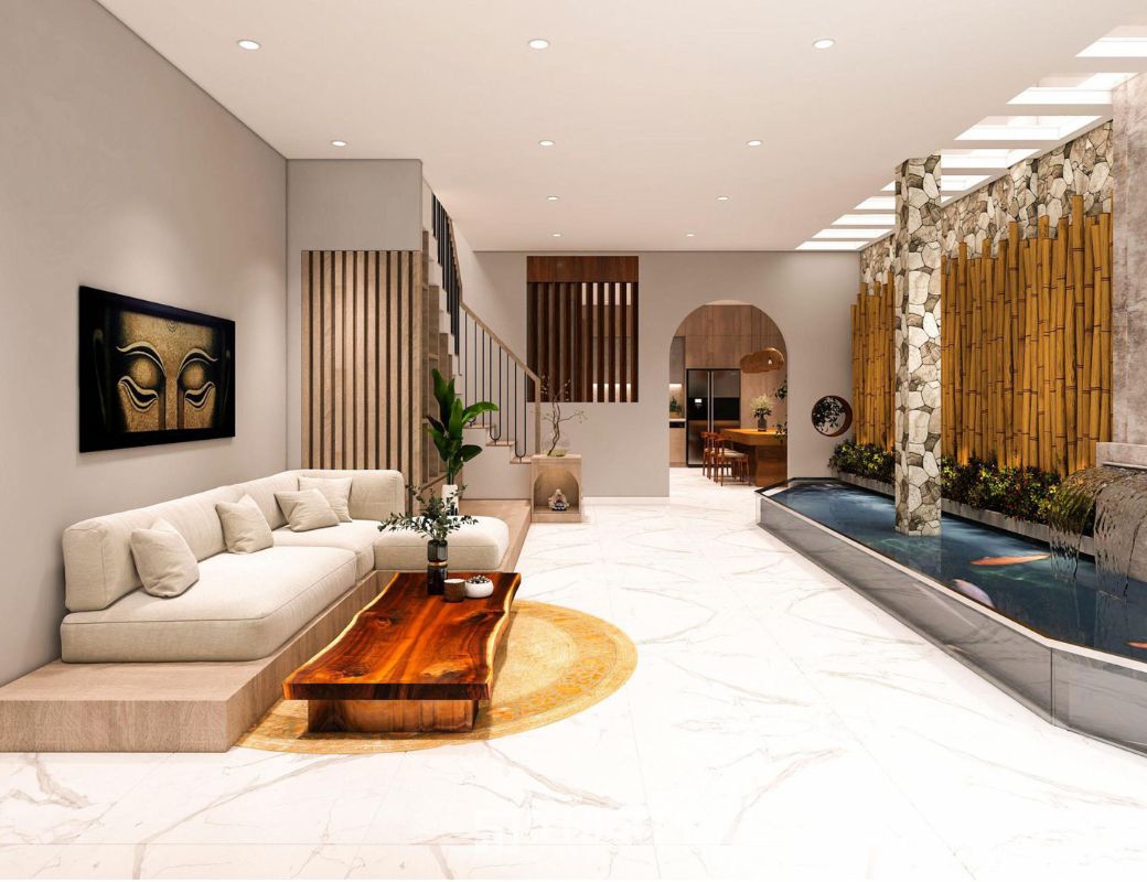 Nhà Phố Hòa Mình Với Thiên Nhiên