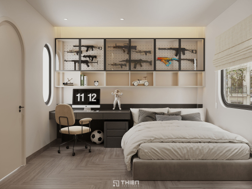 Thiết Kế Nhà Phố Thoáng Đạt
