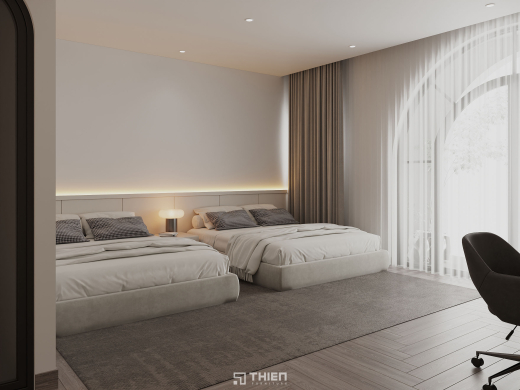 Thiết Kế Nhà Phố Thoáng Đạt