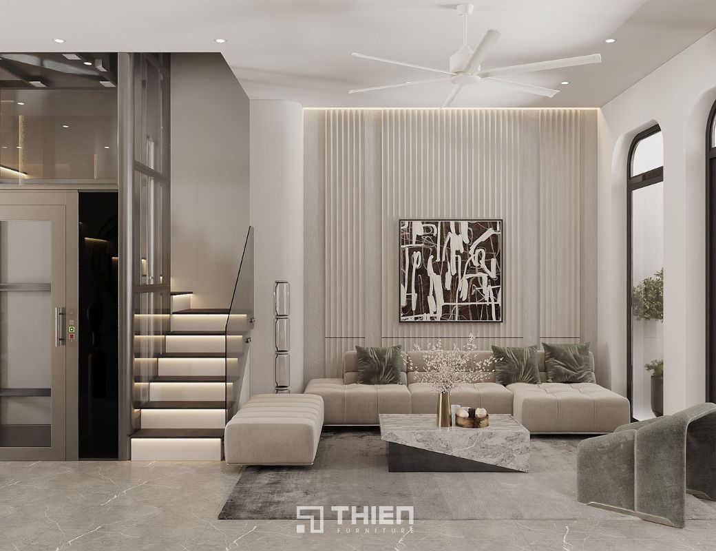 Thiết Kế Nhà Phố Thoáng Đạt
