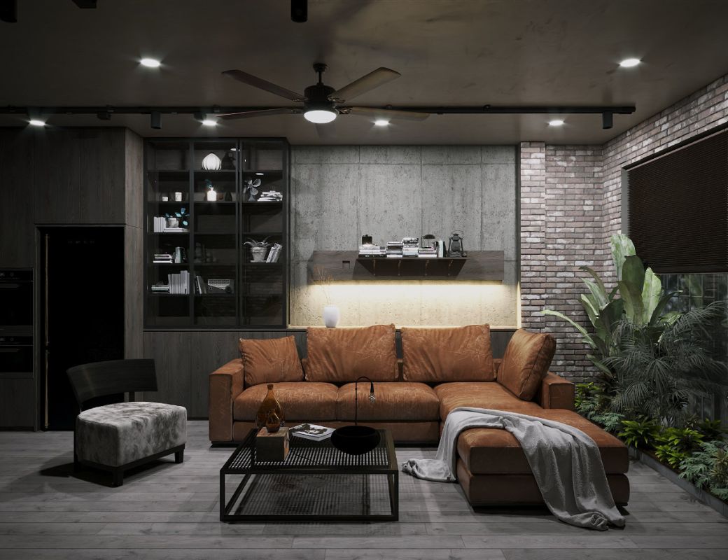 Căn Hộ Industrial Đầy Cuốn Hút