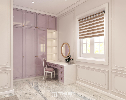 Mẫu Biệt Thự Tân Cổ Điển Kiểu Pháp
