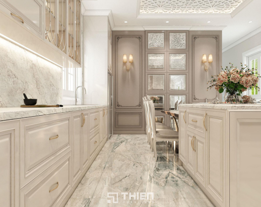 Mẫu Biệt Thự Tân Cổ Điển Kiểu Pháp