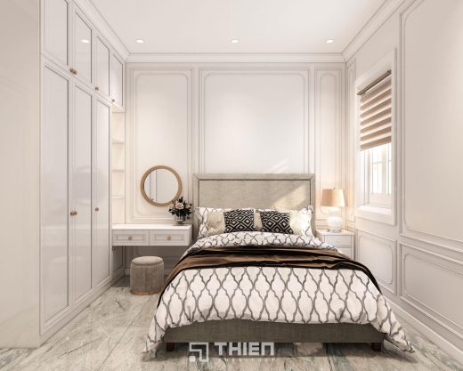 Mẫu Biệt Thự Tân Cổ Điển Kiểu Pháp