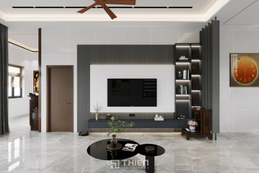 Mẫu Nhà Phố Nội Thất Thời Thượng