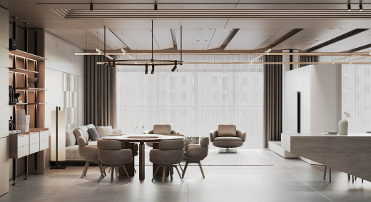 Thiết Kế Căn Hộ Hạng Sang Quiet Luxury