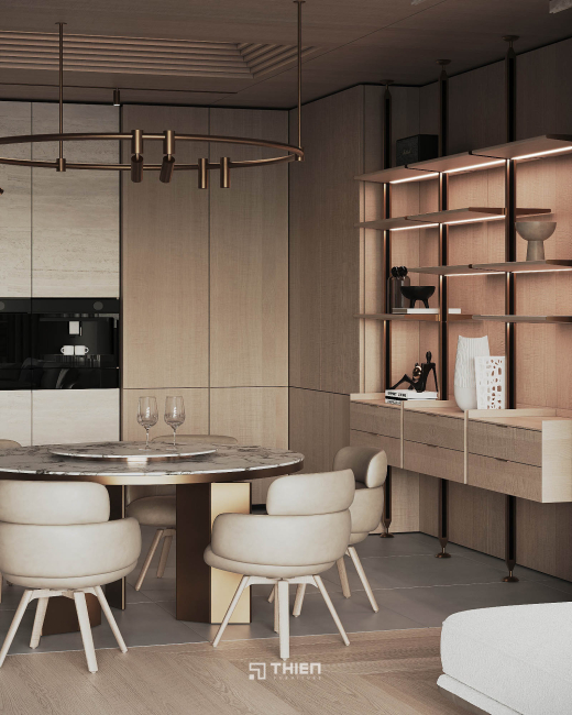 Thiết Kế Căn Hộ Hạng Sang Quiet Luxury