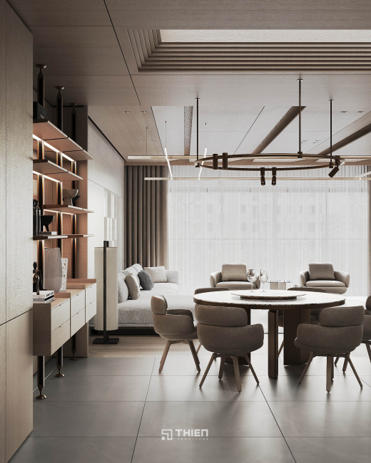 Thiết Kế Căn Hộ Hạng Sang Quiet Luxury