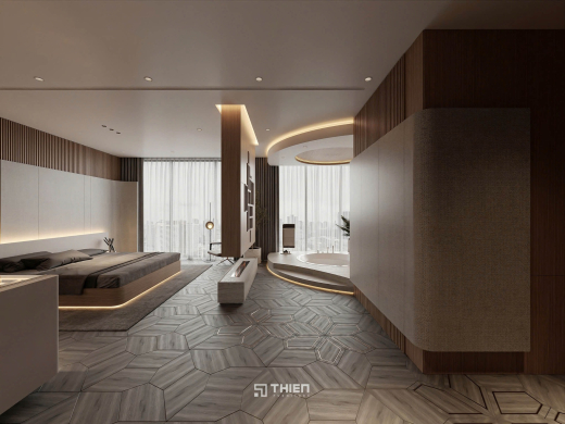 Thiết Kế Penthouse Ecopark Đẳng Cấp Châu Âu