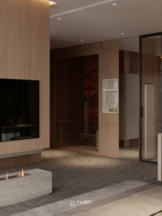 Thiết Kế Penthouse Ecopark Đẳng Cấp Châu Âu