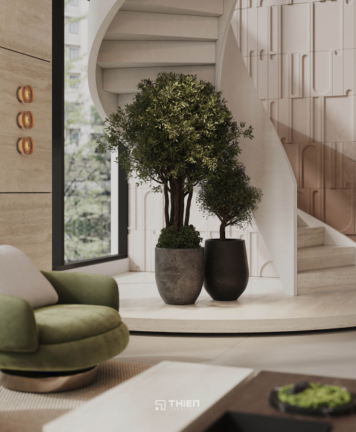 Thiết Kế Penthouse Ecopark Đẳng Cấp Châu Âu
