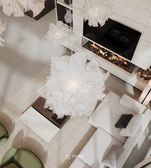 Thiết Kế Penthouse Ecopark Đẳng Cấp Châu Âu