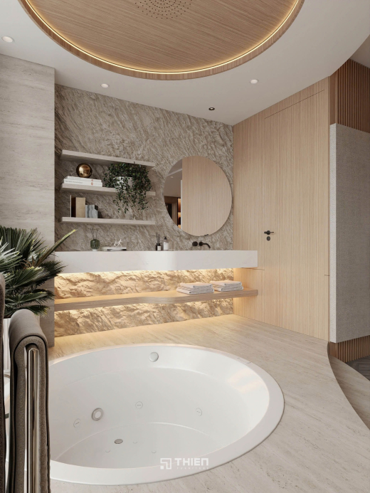 Thiết Kế Penthouse Ecopark Đẳng Cấp Châu Âu
